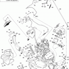 Outlander 650 STD 4 X 4 Двигатель и крепление