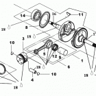 DS 250 NA / Inter Коленвал и поршни