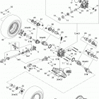 Outlander Max 500 STD 4 X 4 Придов задний STD