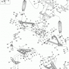 Outlander Max 800 LTD 4 X 4 Передняя подвеска