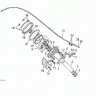 Mini DS 90 4-strokes Задний тормоз