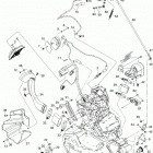 Outlander 500 STD 4 X 4 Двигатель и крепление