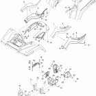 Outlander 500 STD 4 X 4 09- body and accessories 4, std