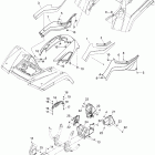 Outlander 800 STD 4 X 4 09- body and accessories 3, std