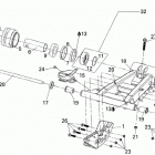 DS 250 NA / Inter Rear swing arm