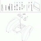DS 650 X Задний ящик для поклажи