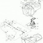 Outlander Max 500 STD 4 X 4 Топливный бак