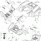 Outlander Max 500 STD 4 X 4 Кузовные детали 1, std