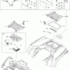 Outlander 400 STD 4 X 4 Передние и задние поддоны STD