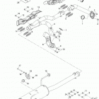 Outlander Max 800 LTD 4 X 4 Глушитель