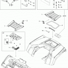 Outlander Max 400 STD 4 X 4 Передние и задние поддоны STD