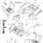 Outlander 400 STD 4 X 4 Кузовные детали 1, std