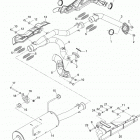 Outlander 800 STD 4 X 4 Глушитель
