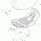 Outlander 650 STD 4 X 4 Сиденье