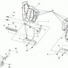DS 250 NA / Inter Front bumper and footrests
