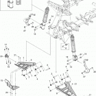 Outlander Max 400 STD 4 X 4 Передняя подвеска