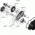 Outlander 400 STD 4 X 4 Трансмиссия