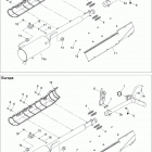 Outlander Max 400 STD 4 X 4 Глушитель