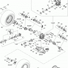 Outlander 500 STD 4 X 4 Придов задний STD
