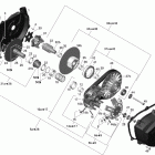 Outlander 500 STD 4 X 4 Трансмиссия