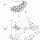 Outlander 400 STD 4 X 4 Сидение