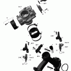 Renegade 800 EFI 01- intake manifold and throttle body renegade 800efi