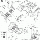 Outlander Max 800 LTD 4 X 4 Кузовные детали 1