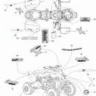 DS 650 X Наклейки