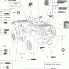 Outlander 500 STD 4 X 4 Наклейки