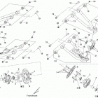DS 250, CE Передняя подвеска