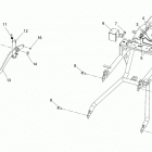 DS 250 NA / Inter Рама задняя часть