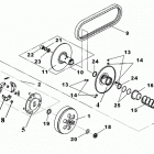 DS 250, CE Driven pulley