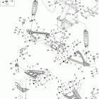 Outlander Max 800 LTD 4 X 4 Передняя подвеска