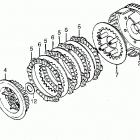 ATC200E Сцепление