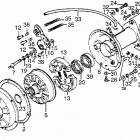 ATC200E Rear brake drum