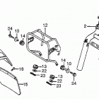 ATC200E Front fork @ front fender