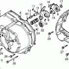 ATC200E Крышка картера правая