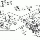 ATC200E Головка цилиндра