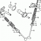 ATC200E Распредвал и клапана