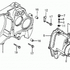 ATC200E Left spacer cover @ sub trans cover