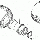 ATC200 185s / 200 rear wheel 83
