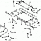 ATC200E Багажник