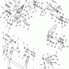FZ6-FZS6WC/FZS6W Подножки