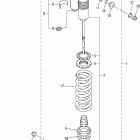 WR250FW Задняя подвеска