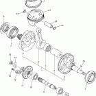 WR450FW Коленчатый вал и Поршень