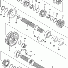 V STAR 1300-XVS13AWC/XVS13AW Трансмиссия