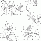 R6-YZFR6XY/YZFR6XYC Подножки