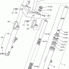 RAIDER S-XV19CSX/XV19CSXC Передняя вилка