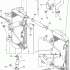 YZ450FX Радиатор и Патрубки
