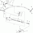R6-YZFR6XY/YZFR6XYC Задний торм цилиндр